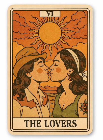 Tarot card titled &