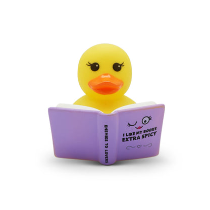 I Like My Books Extra Spicy Rubber Duck | Romance Reader Gift