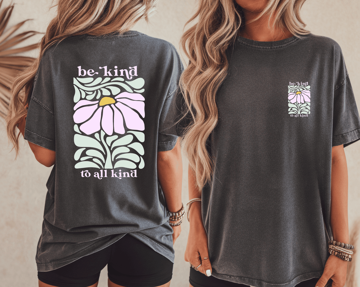 Be Kind to All Kind Floral T-Shirt