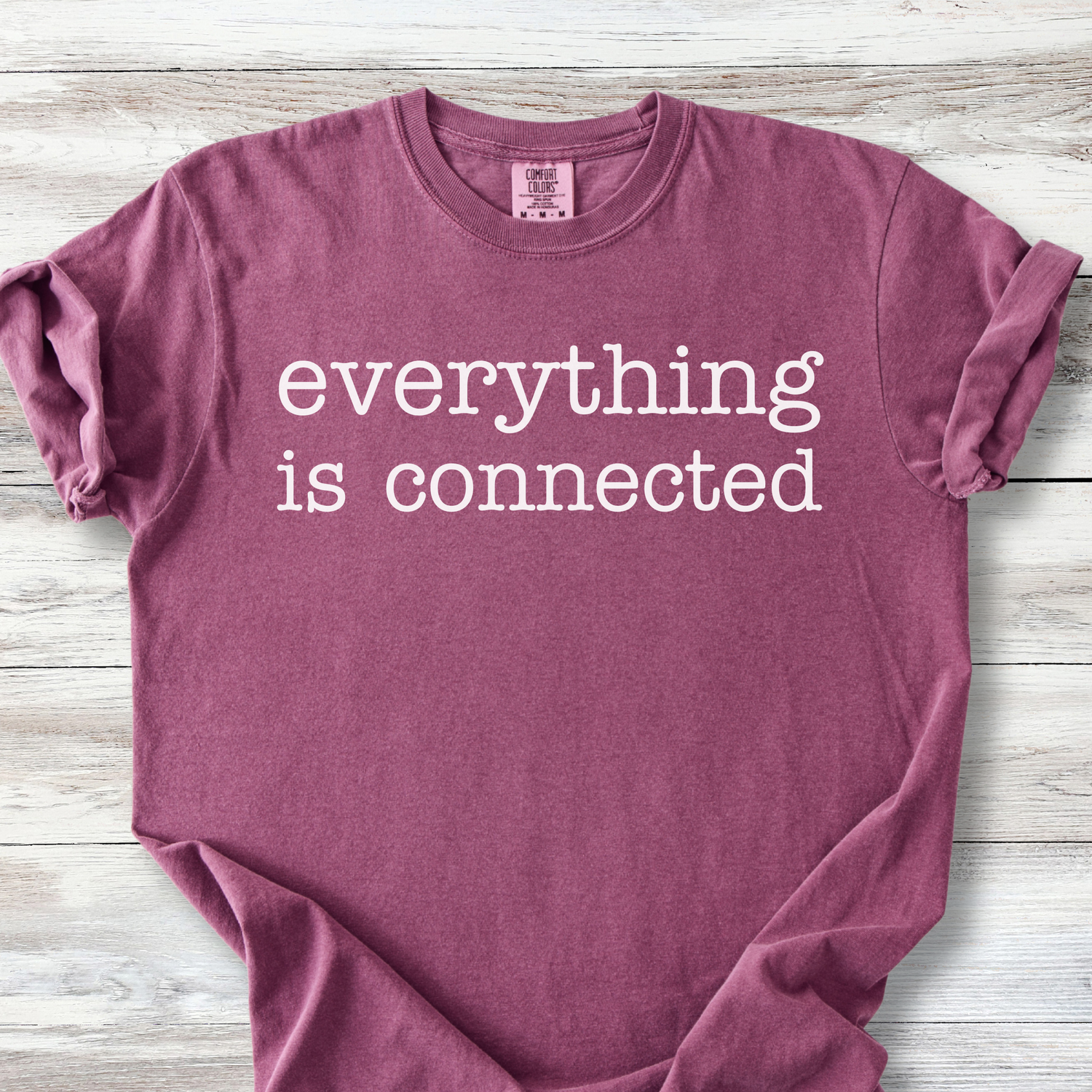 Everything Is Connected Shirt, Solidarity Tee, Community Over Everything