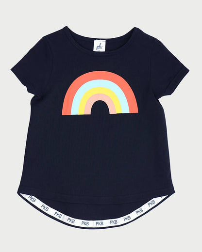 Better Together Tee - Midnight Blue Rainbow