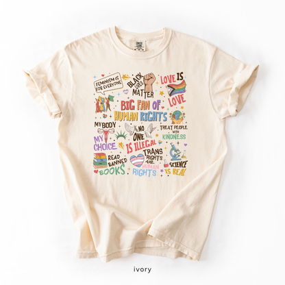 Big Fan of Human Rights Shirt