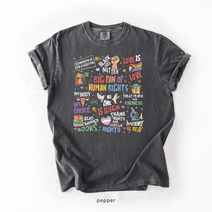 Big Fan of Human Rights Shirt