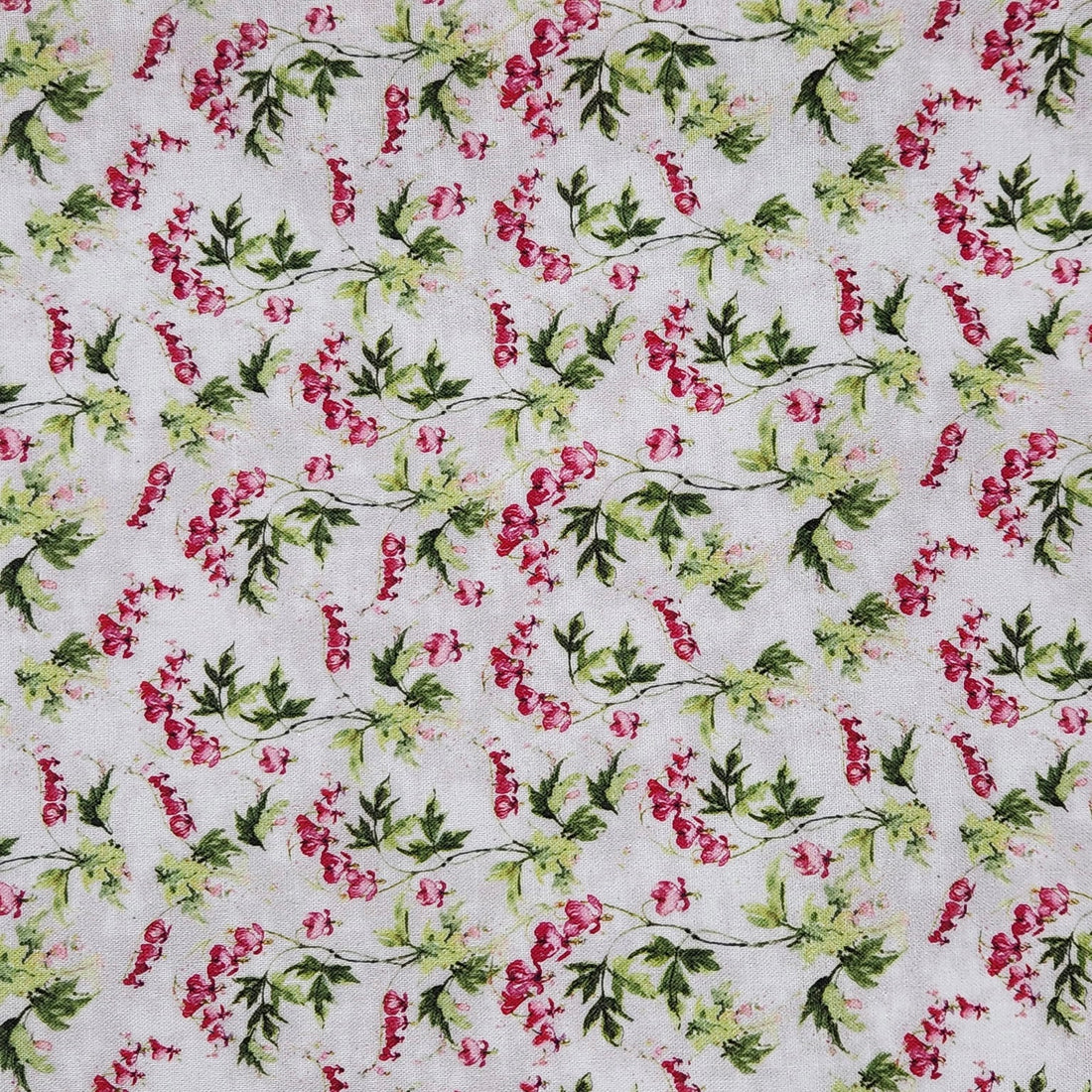 100% Cotton Napkins - Set of 2 - Bleeding Heart Plant