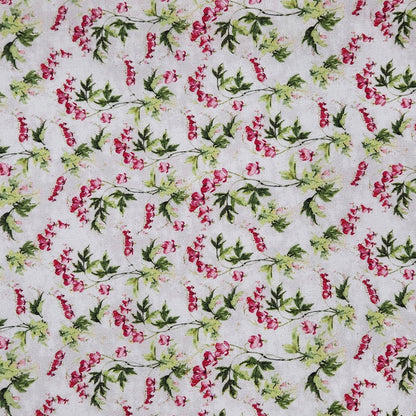 100% Cotton Napkins - Set of 2 - Bleeding Heart Plant