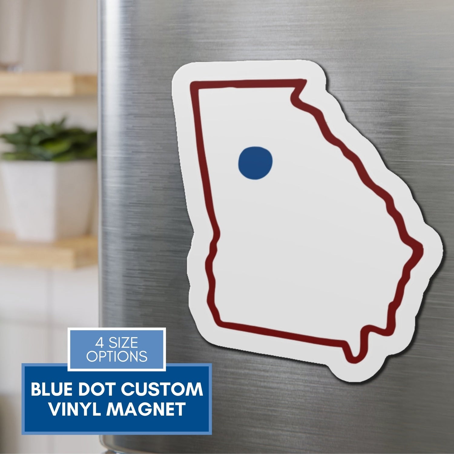 blue-dot-red-state-die-cut-vinyl-magnet-customized-democratic-activist-car-decor