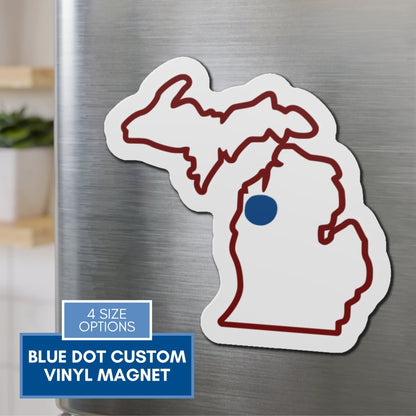 blue-dot-red-state-die-cut-vinyl-magnet-customized-democratic-activist-car-decor