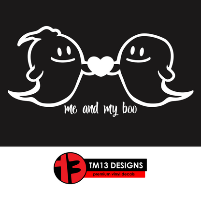 Me and My Boo Vinyl Decal