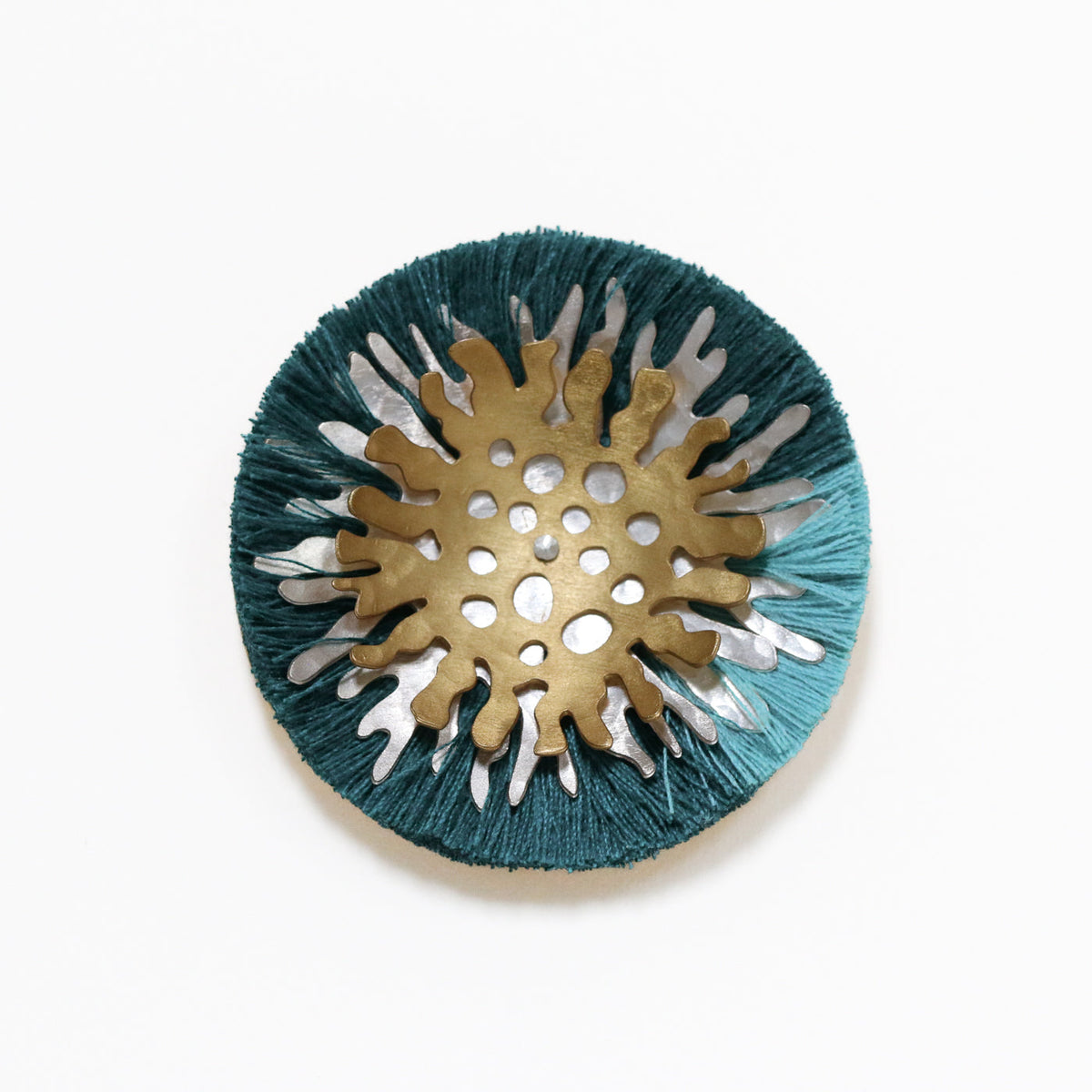 Coral Convertible Brooch &amp; Necklace