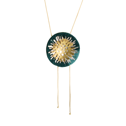 Coral Convertible Brooch &amp; Necklace