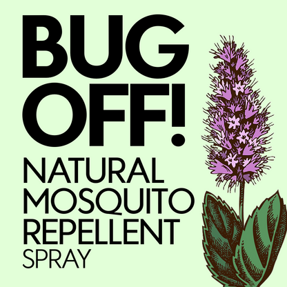 BUG OFF! Natural Mosquito Repellent Spray
