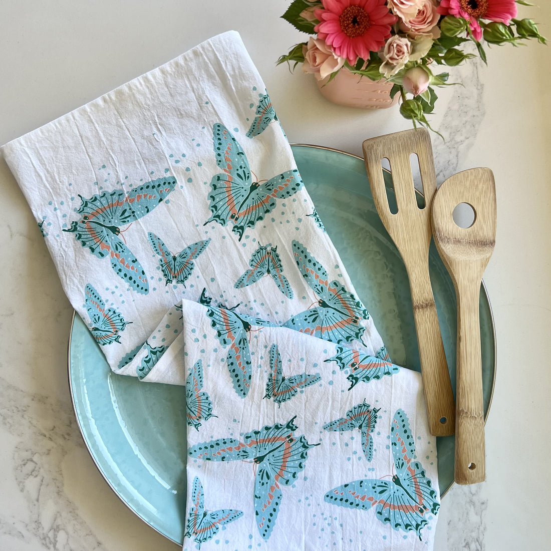 Butterfly Tea Towel