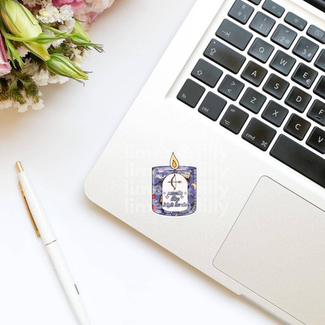 Smells Like High Lords Sticker | Fantasy Romance Candle Sticker