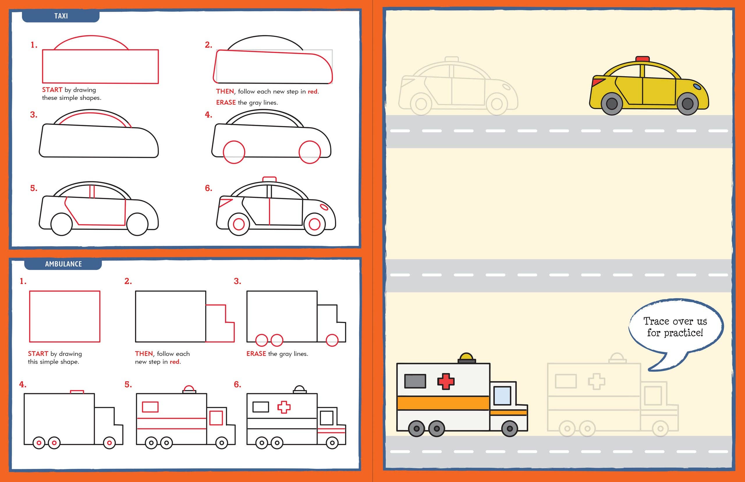 Learn to Draw . . . Cars, Trucks, &amp; Trains!