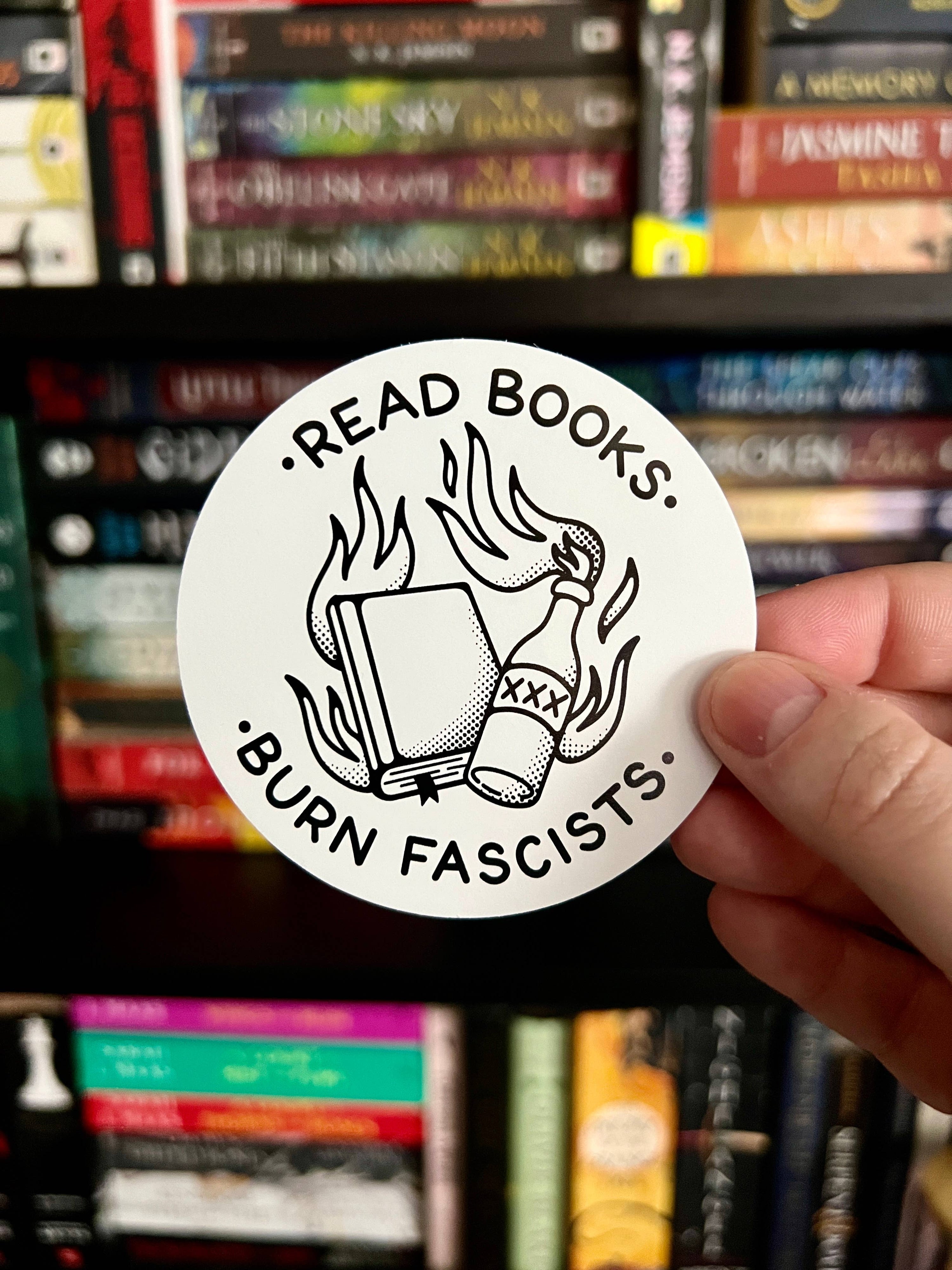 Sticker with &