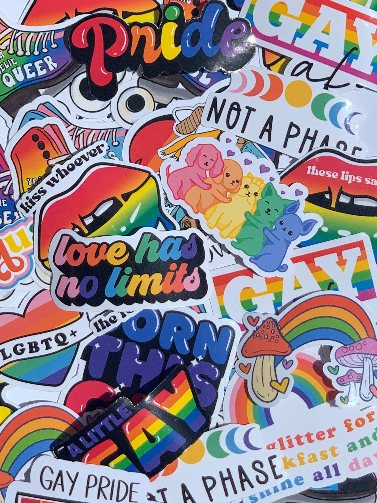Pride Sticker Surprise Pack | LGBTQ+ Vinyl Sticker Bundle
