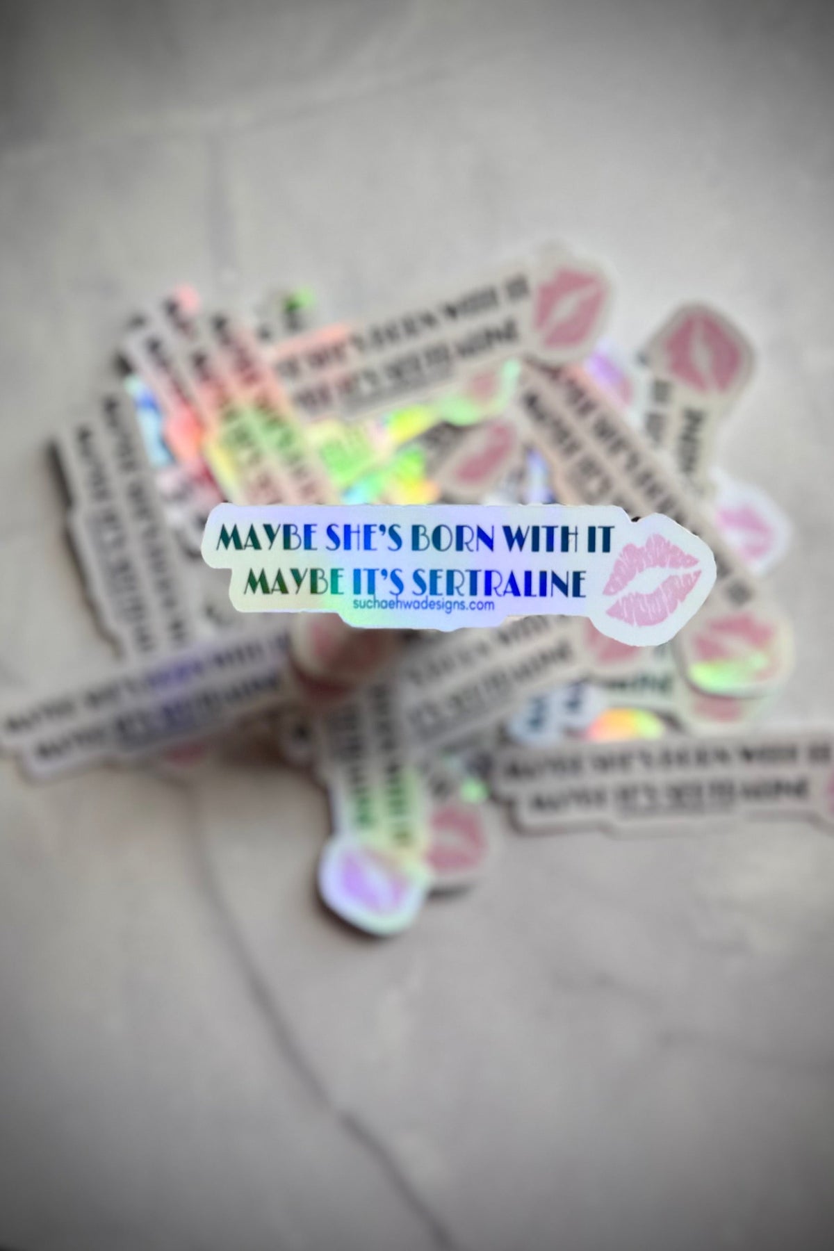 Holographic Stickers