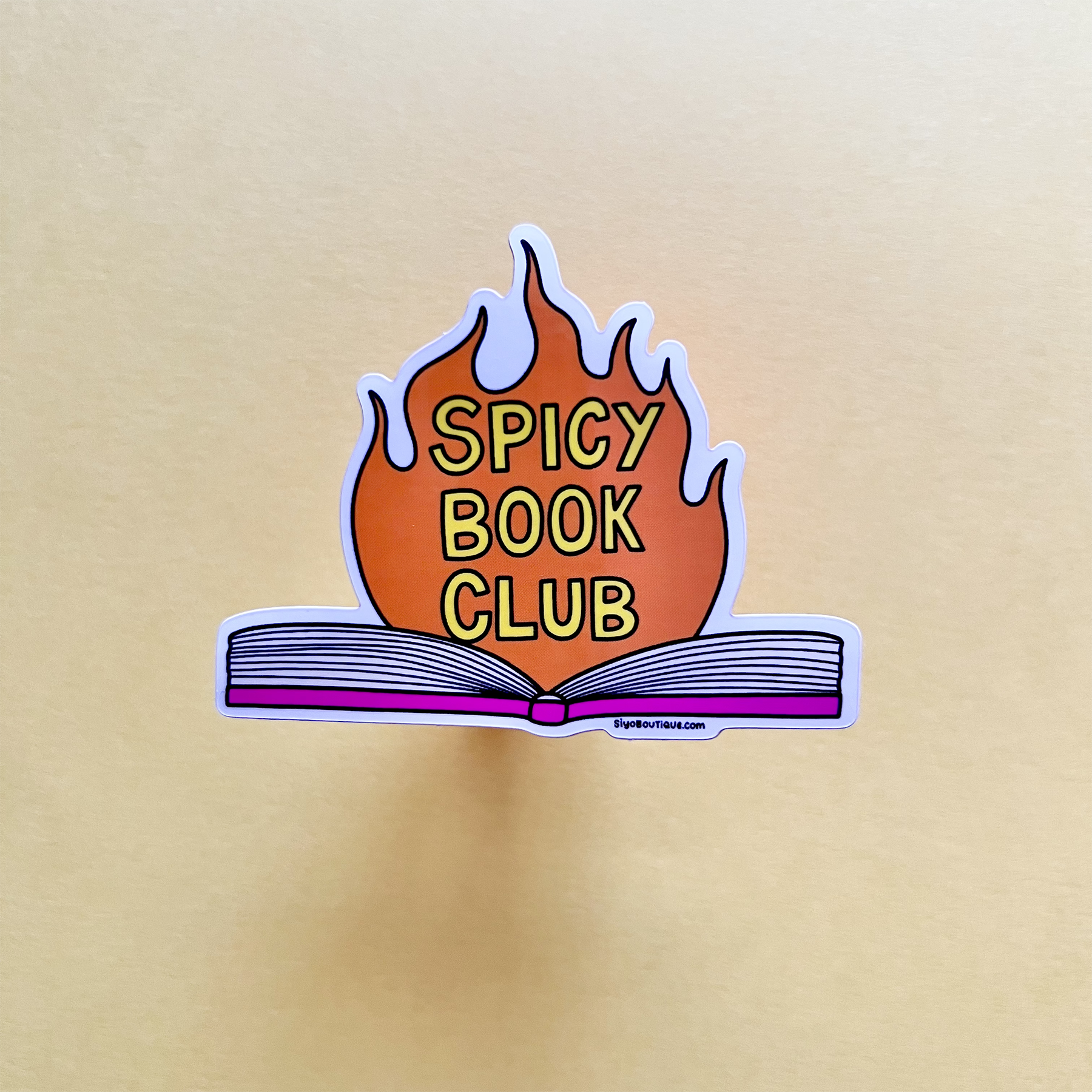 Sticker with &