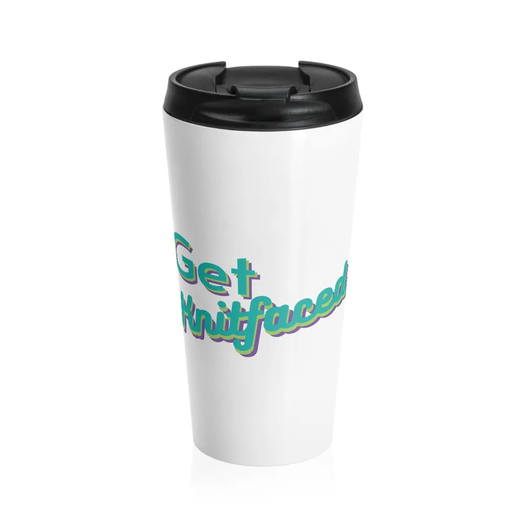 Get Knitfaced Stainless Steel Travel Mug