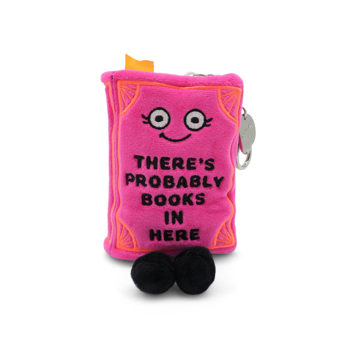 There’s Probably Books In Here – Book Plush Bag Charm
