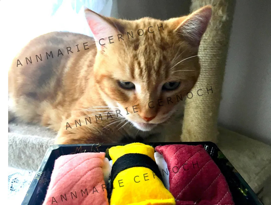 Sushi Cat Toys 3pk (Nigiri)