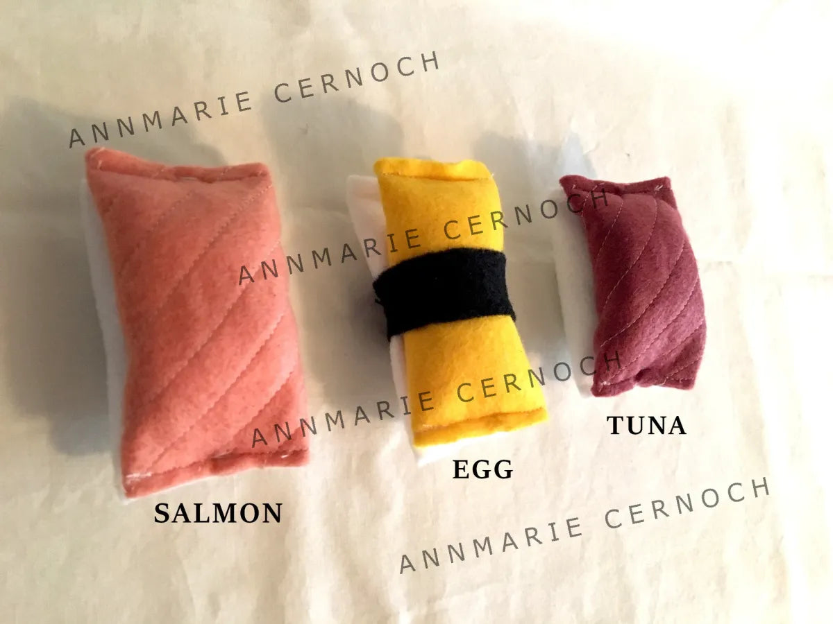 Sushi Cat Toys 3pk (Nigiri)
