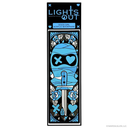 Official Lights Out Good Girl Acrylic Bookmark | Navessa Allen