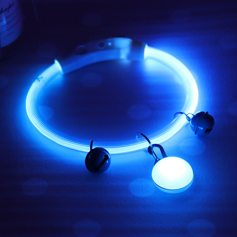 LumiTrail Reflective Rechargeable Tube Collar