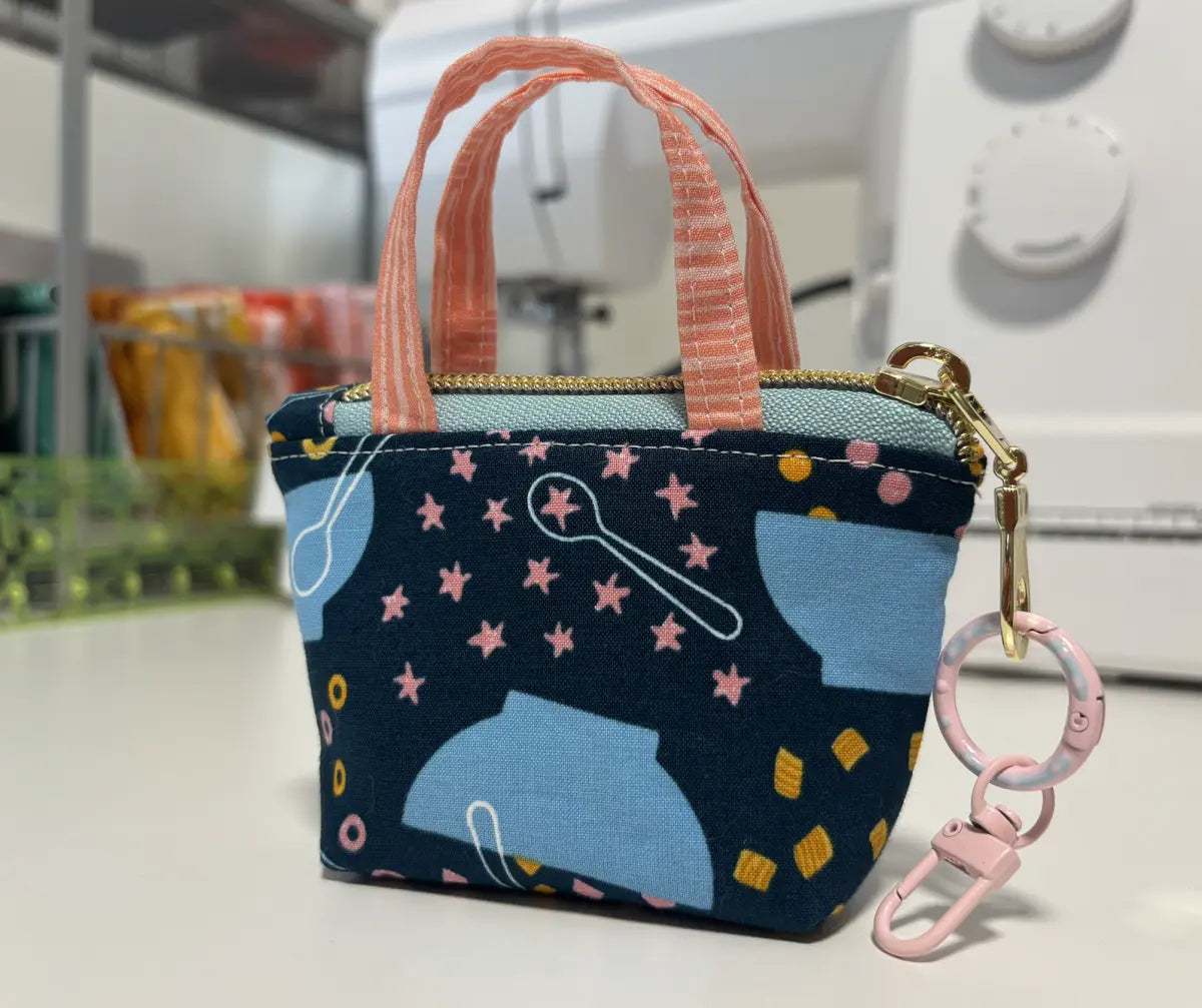 Tiny Tote Bag Keychain