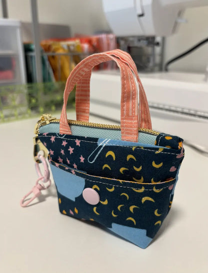 Tiny Tote Bag Keychain