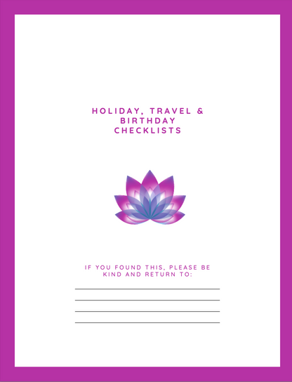 Holiday Checklists to Organize Celebrations – Digital Planner PDF for Stress-Free Holiday Planning