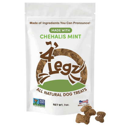 Chehalis Mint Dog Treats for Fresh Breath and Healthy Chewing - 4Legz
