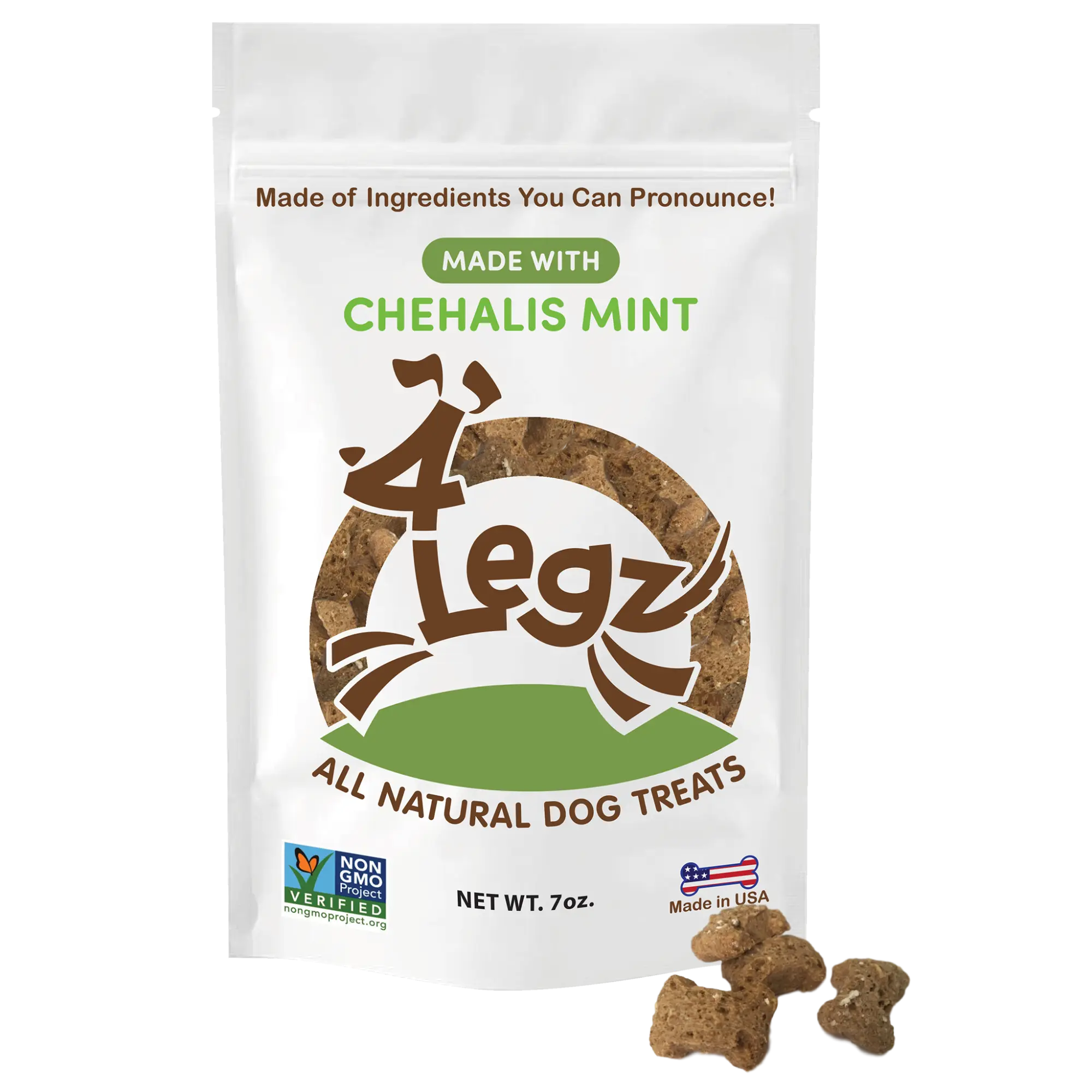 Treats Gift Box for Dogs - 6 Pack of Delicious Dog Treats - 4Legz