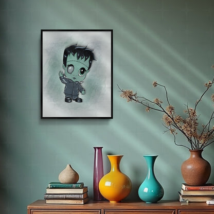 Little Frankenstein Art Print