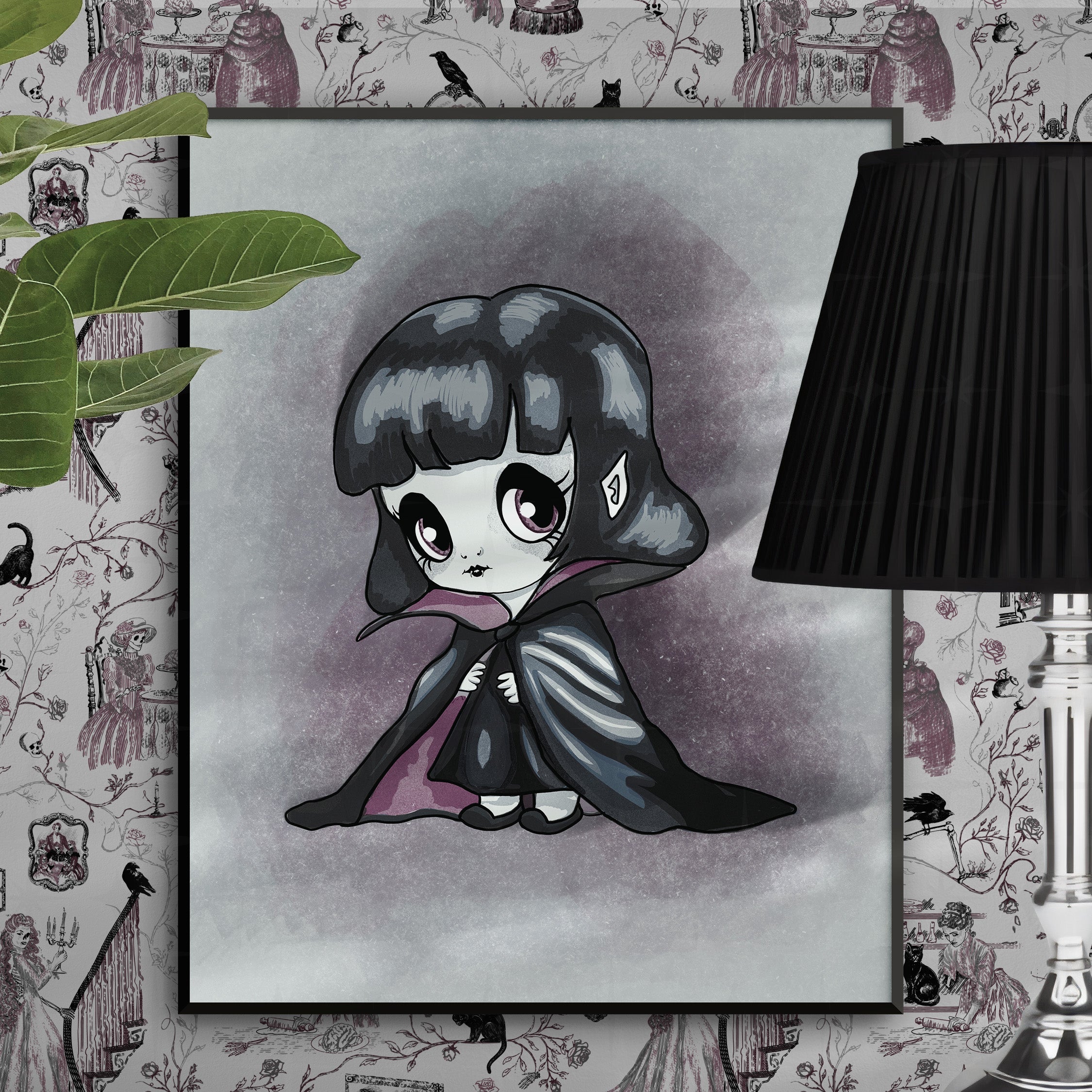 Little Vampire Art Print