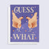 Greeting card with two chickens and text &