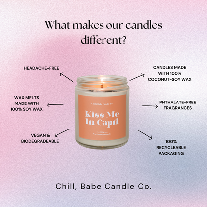 Kiss Me In Capri Candle | Olive Leaf + Fig + Citron about