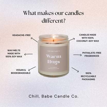 Warm Hugs Candle | Cream + Cardamom about