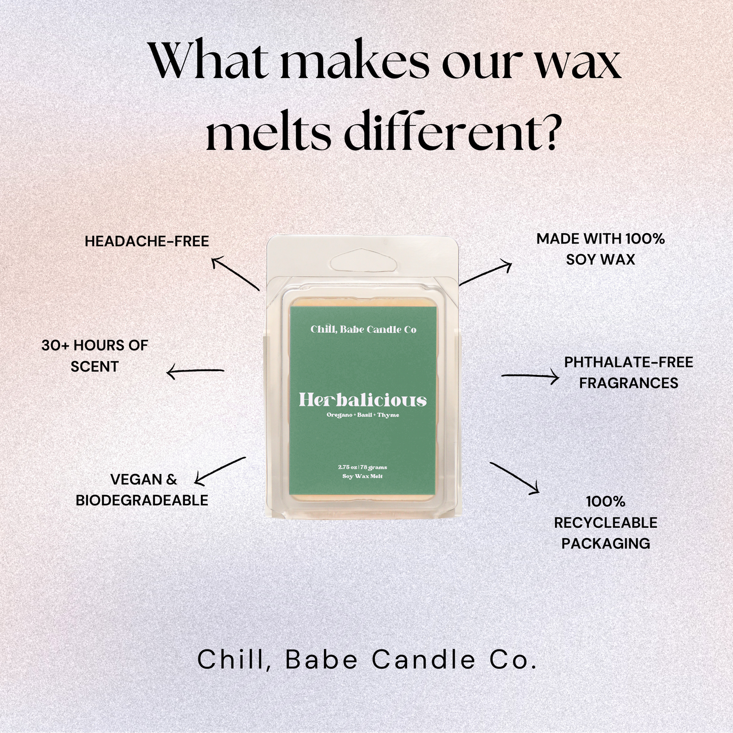 about Herbalicious Wax Melt 