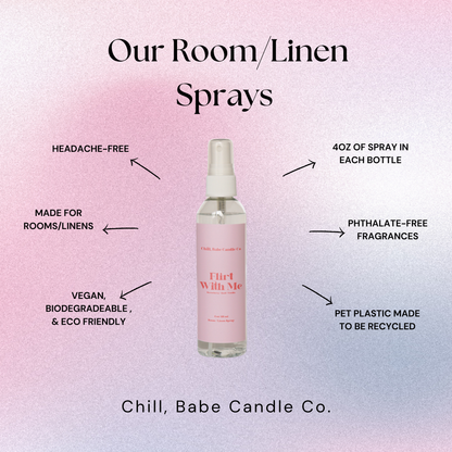 about Flirt With Me Room &amp; Linen Spray