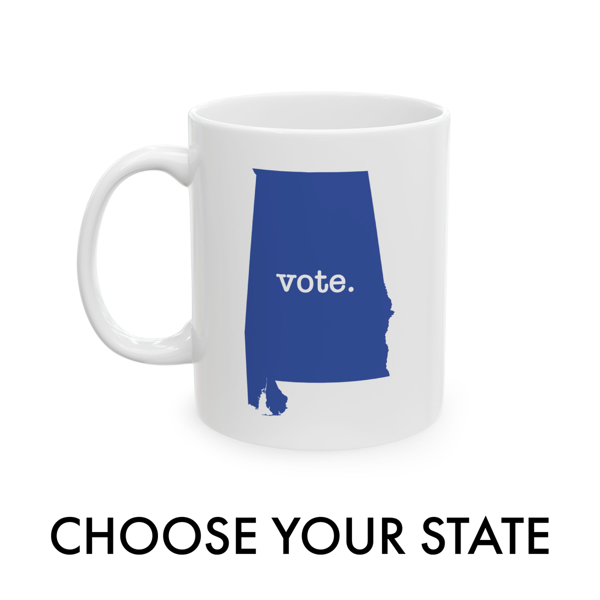 Your State Vote Democrat Mug - Resistance Nation