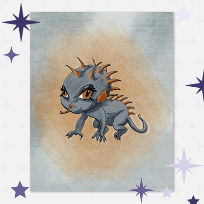 Little Chupacabra Art Print