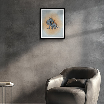Little Chupacabra Art Print