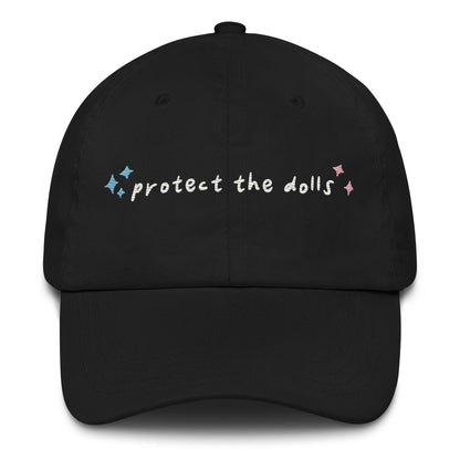 Protect the Dolls Embroidered Baseball Cap (100% profits donated)