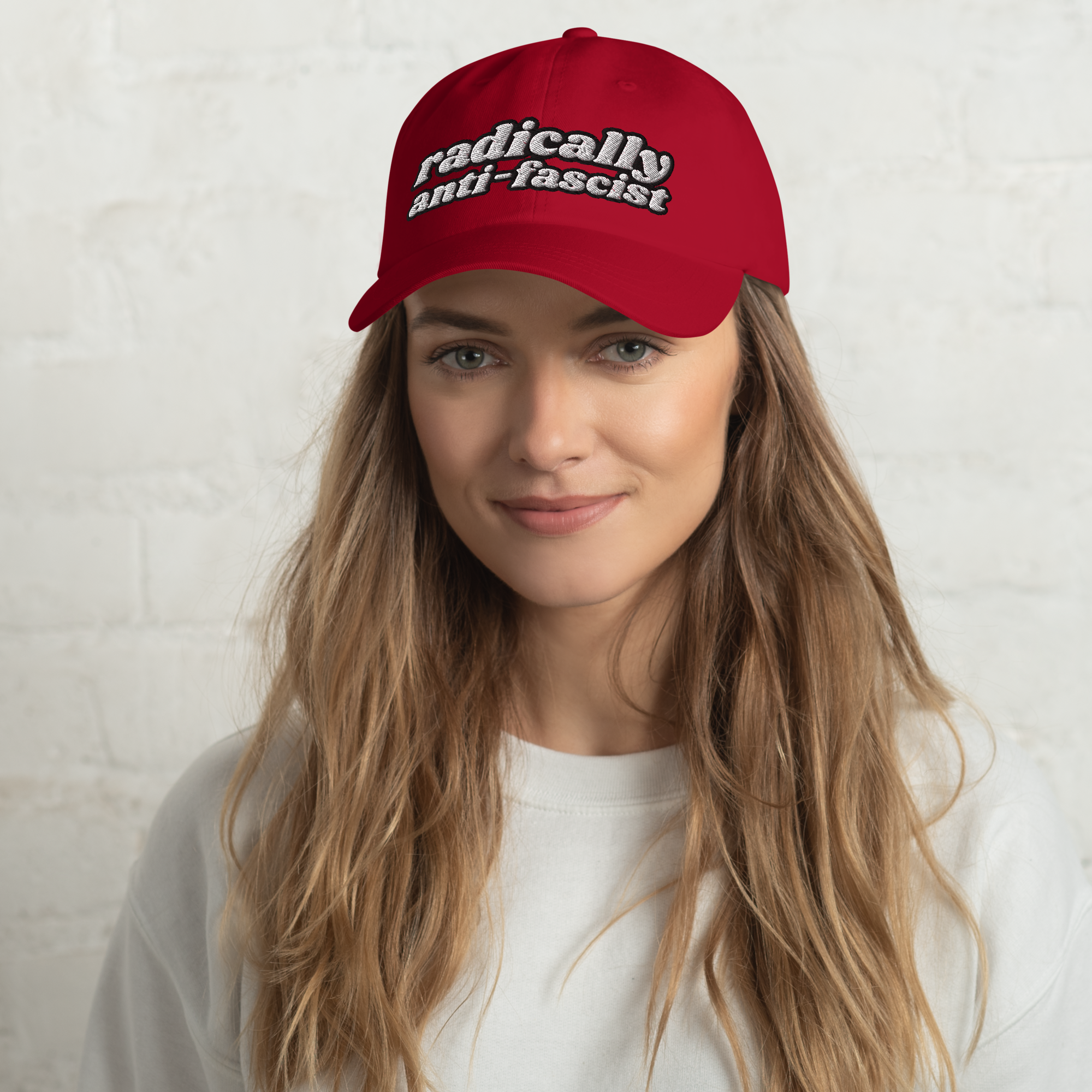Radically Anti-Fascist Dad Hat - 10% Donated to Southern Poverty Law Center