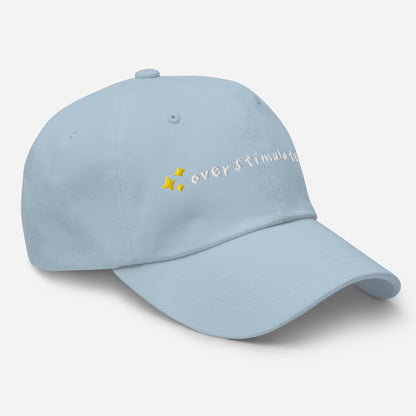 Overstimulated Embroidered Baseball Cap
