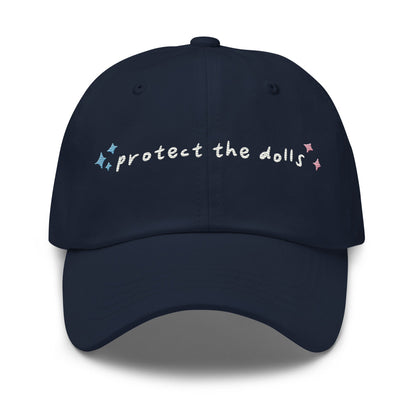 Protect the Dolls Embroidered Baseball Cap (100% profits donated)