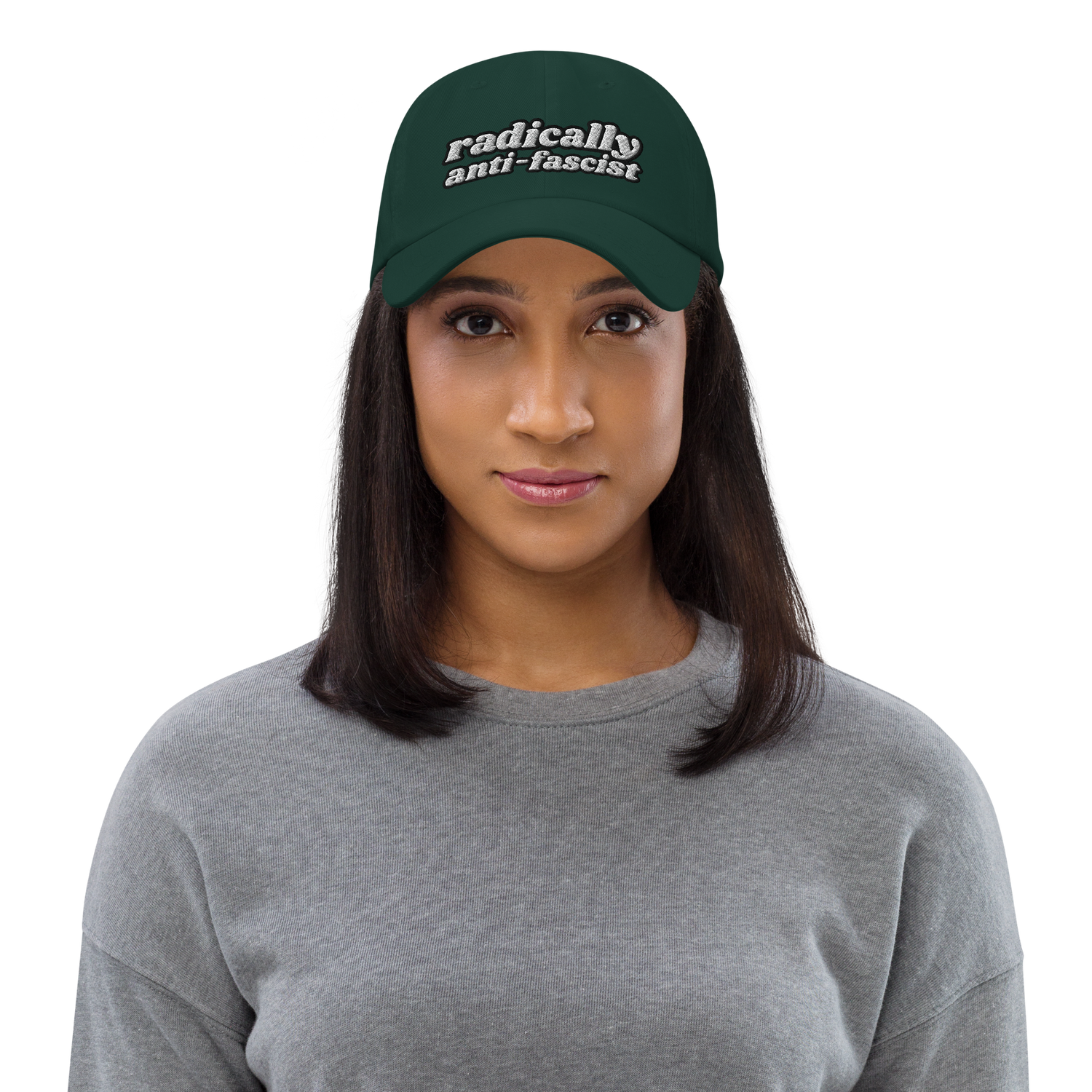Radically Anti-Fascist Dad Hat - 10% Donated to Southern Poverty Law Center