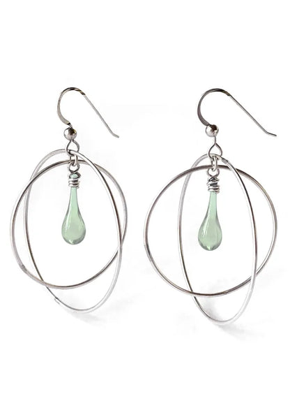 Large Gyroscope Earrings
