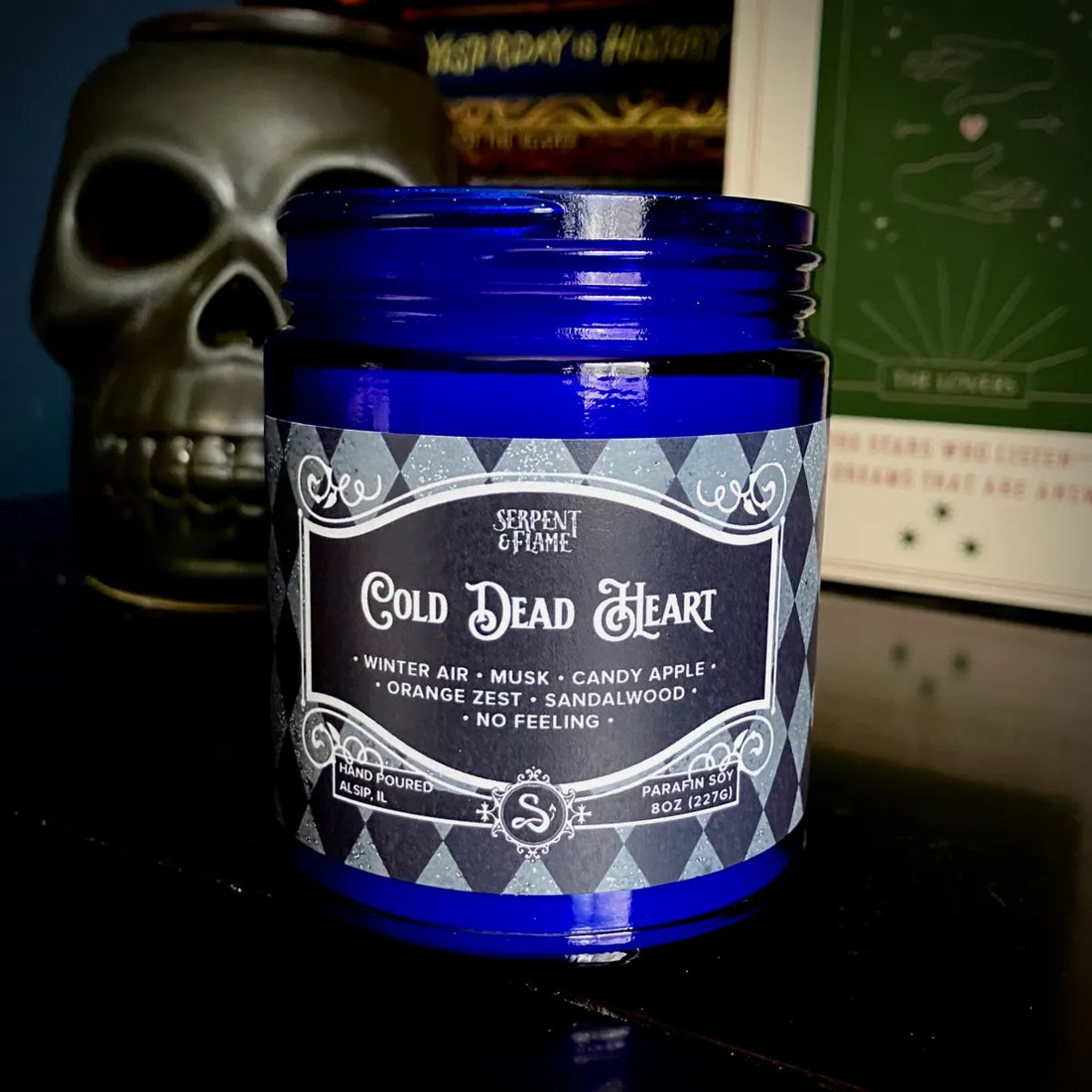 Cold Dead Heart 8oz Candle